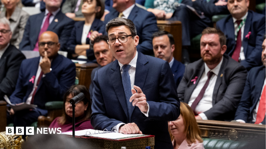 Burnham asks for his Widdecombe remarks to be corrected Burnham asks for his Widdecombe remarks to be corrected