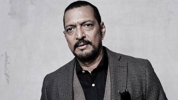 A file photo of Nana Patekar wearing a check blazer with a black shirt