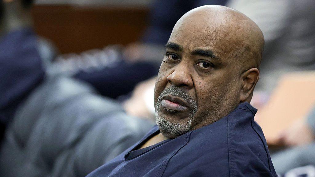 Duane Davis appears in Clark County District Court during a calendar call and motion hearing for his trial at the Regional Justice Center on August 04, 2026 in Las Vegas, Nevada.