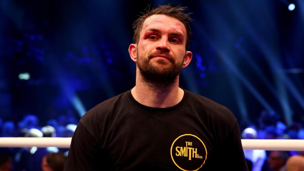 Fighters exploited & forgotten in failing system – Smith British boxer Paul Smith pictured in a T-shirt in a boxing ring