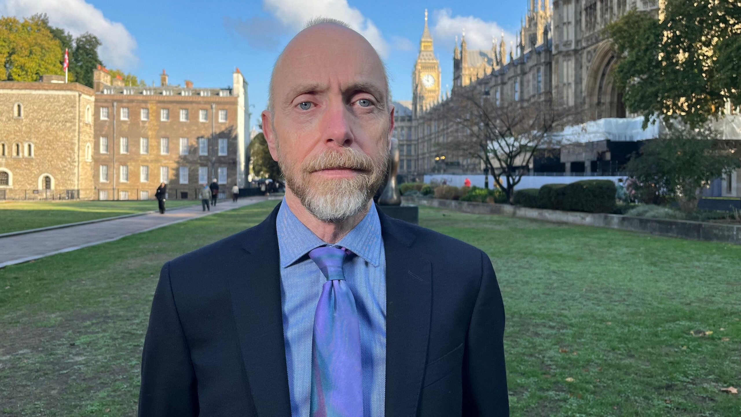 Joe McVey, Victims Commissioner, at Westminster