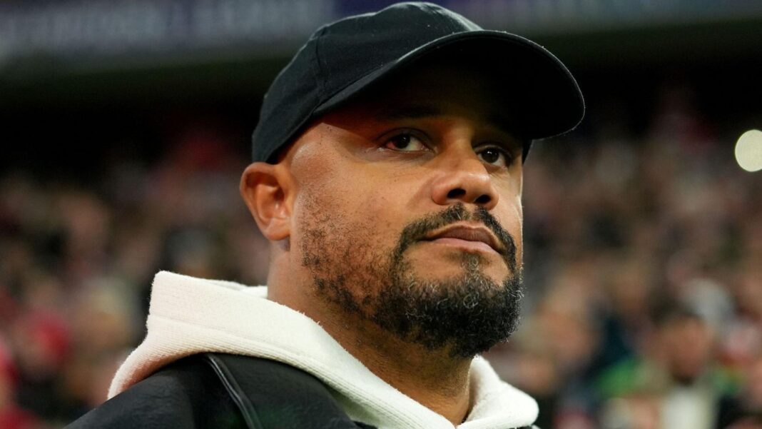 Kompany discharged from hospital following collapse Vincent Kompany watches on during Bayern Munich's Champions League match against Arsenal