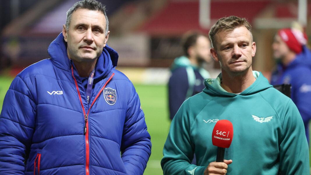 Costelow injury worry as Scarlets thrash Newcastle in Challenge Cup Stephen Jones and Dwayne Peel, who played together for Scarlets, Wales and the British and Irish Lions
