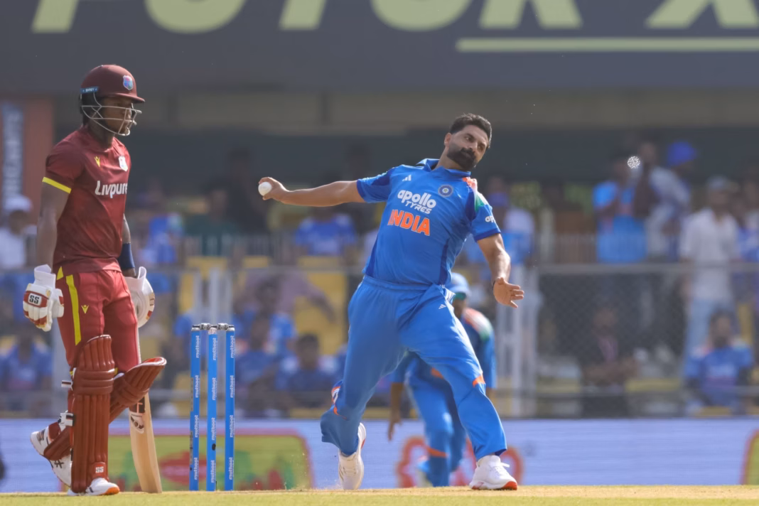 Auqib Nabi's solitary match for India was the 2nd ODI against West Indies - Source: Getty