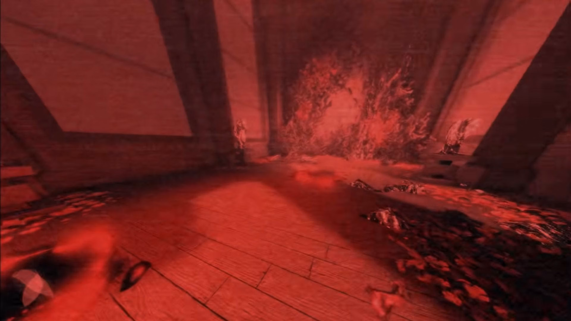Run from the monster (Image via Roblox)