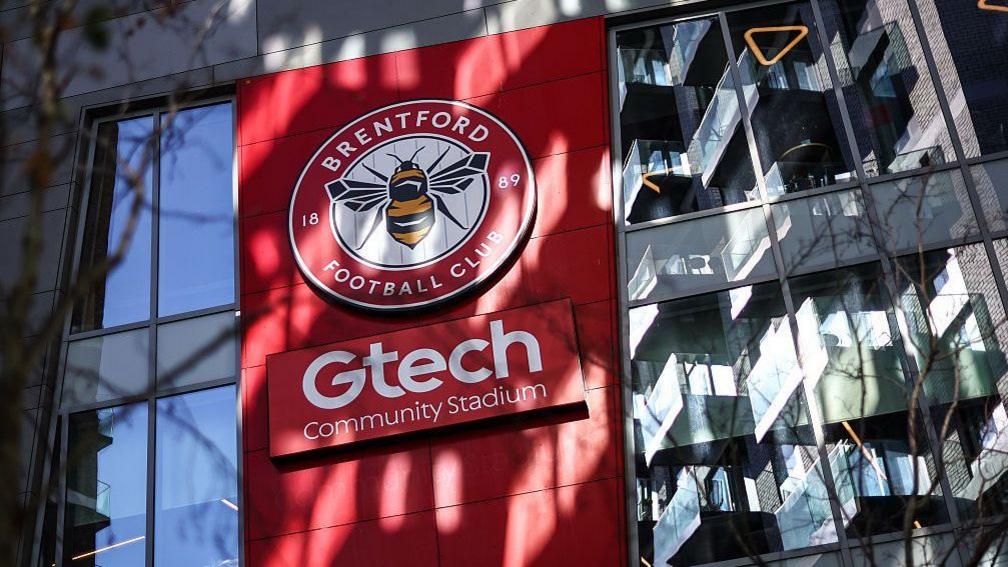 A general view of Brentford's Gtech Community Stadium