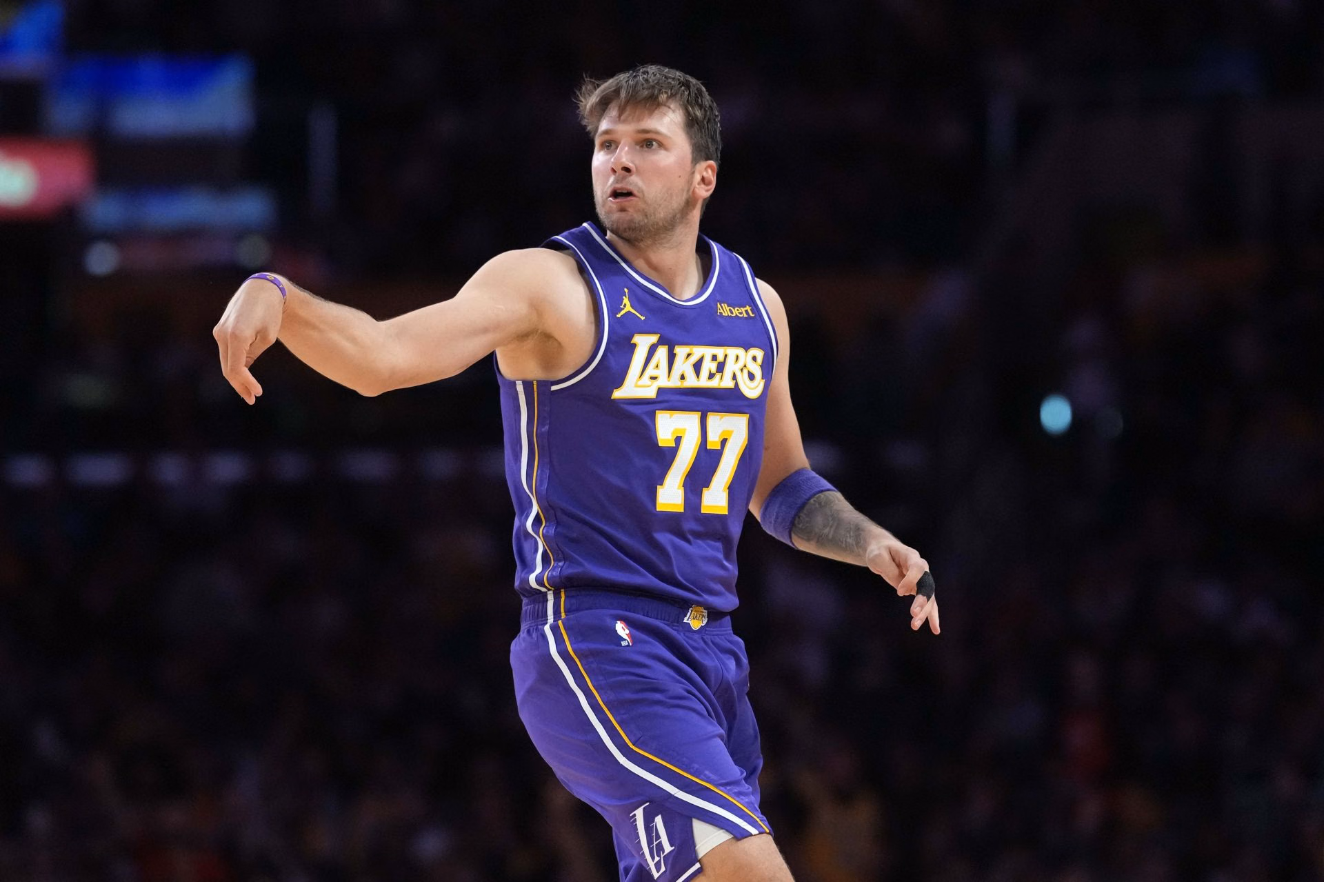 The Luka Doncic trade rocked the NBA world in 2025. - Source: Imagn