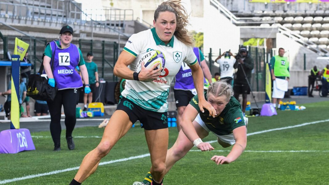 Parsons hat-trick as Irish seal South Africa series win Beibhinn Parsons