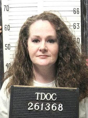 A mug shot of death row inmate Christa Pike, held at Riverbend Maximum Security Institution (RMSI) in Tennessee and convicted of murdering a schoolmate three decades ago is shown in this 2023 Tennessee Department of Correction booking photograph.