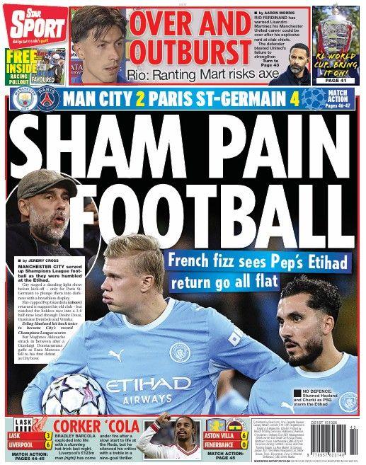 Daily Star back page