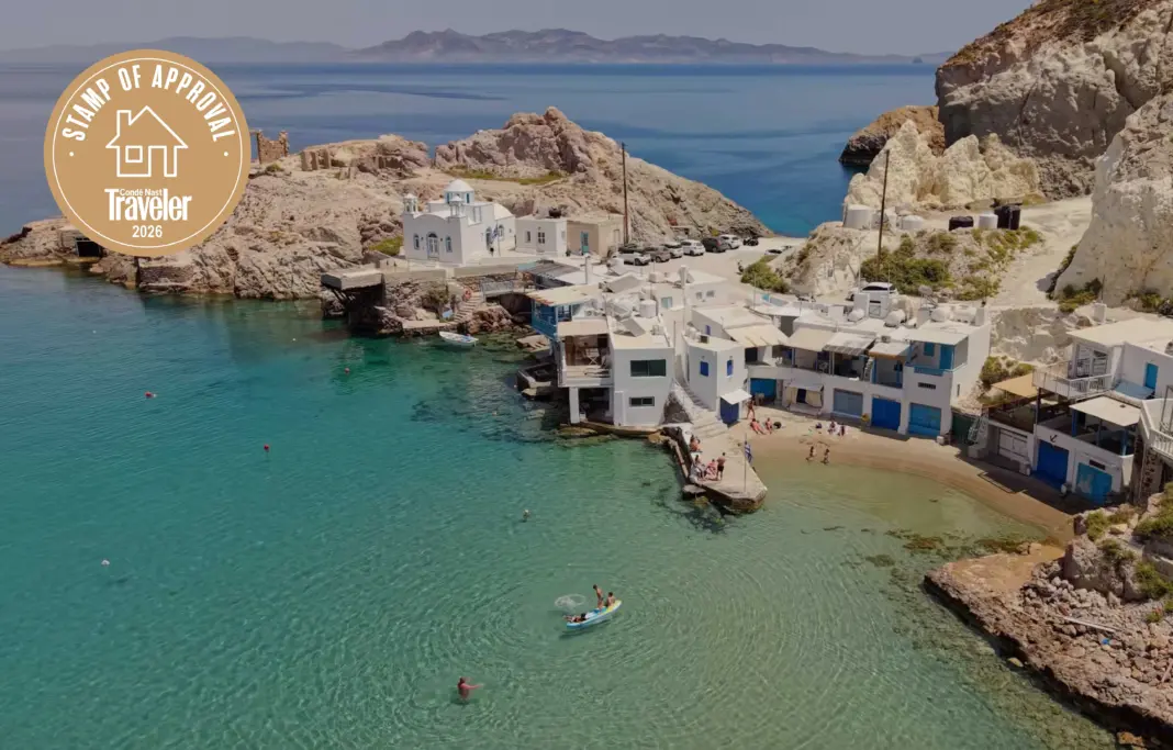 My Favorite Airbnb: A Dreamy Boathouse on Milos, Steps Away From the Aegean Sea Airbnb mfa w seal