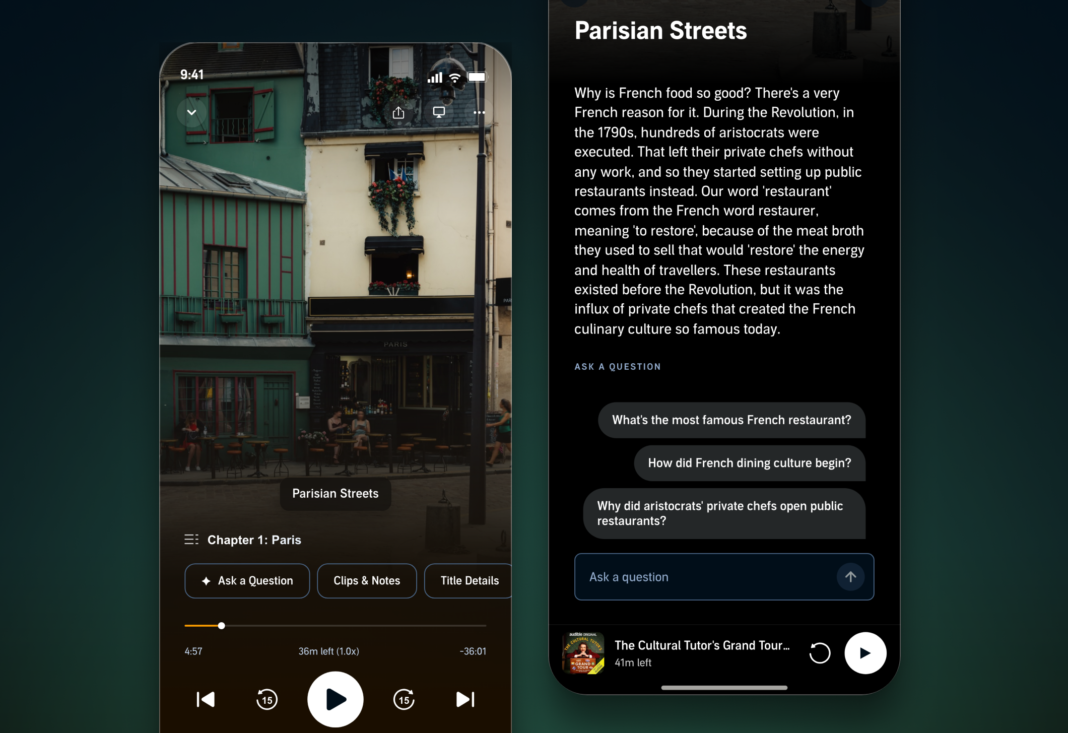 Audible’s new features let you explore book worlds — and use AI to talk to characters Audible visual explorer