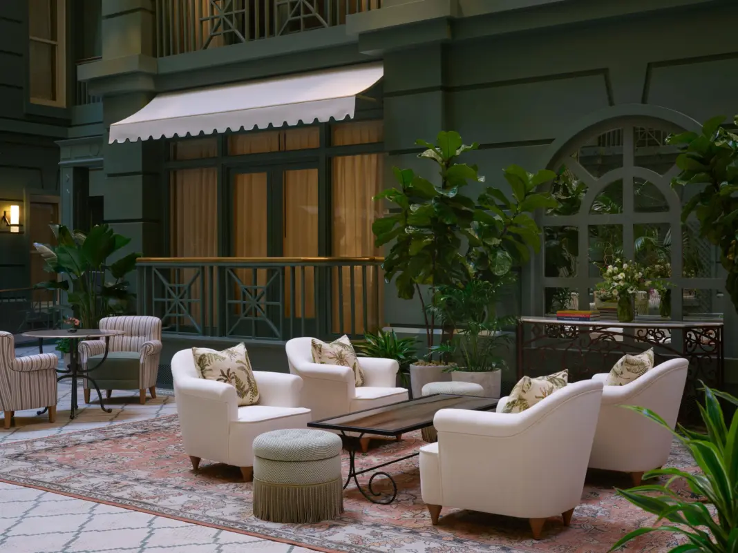 Best 15 Hotels in the Mid-Atlantic: Readers’ Choice Awards 2026 Bellevuehotel publicspaces 0026 hdr conservatory lounge area