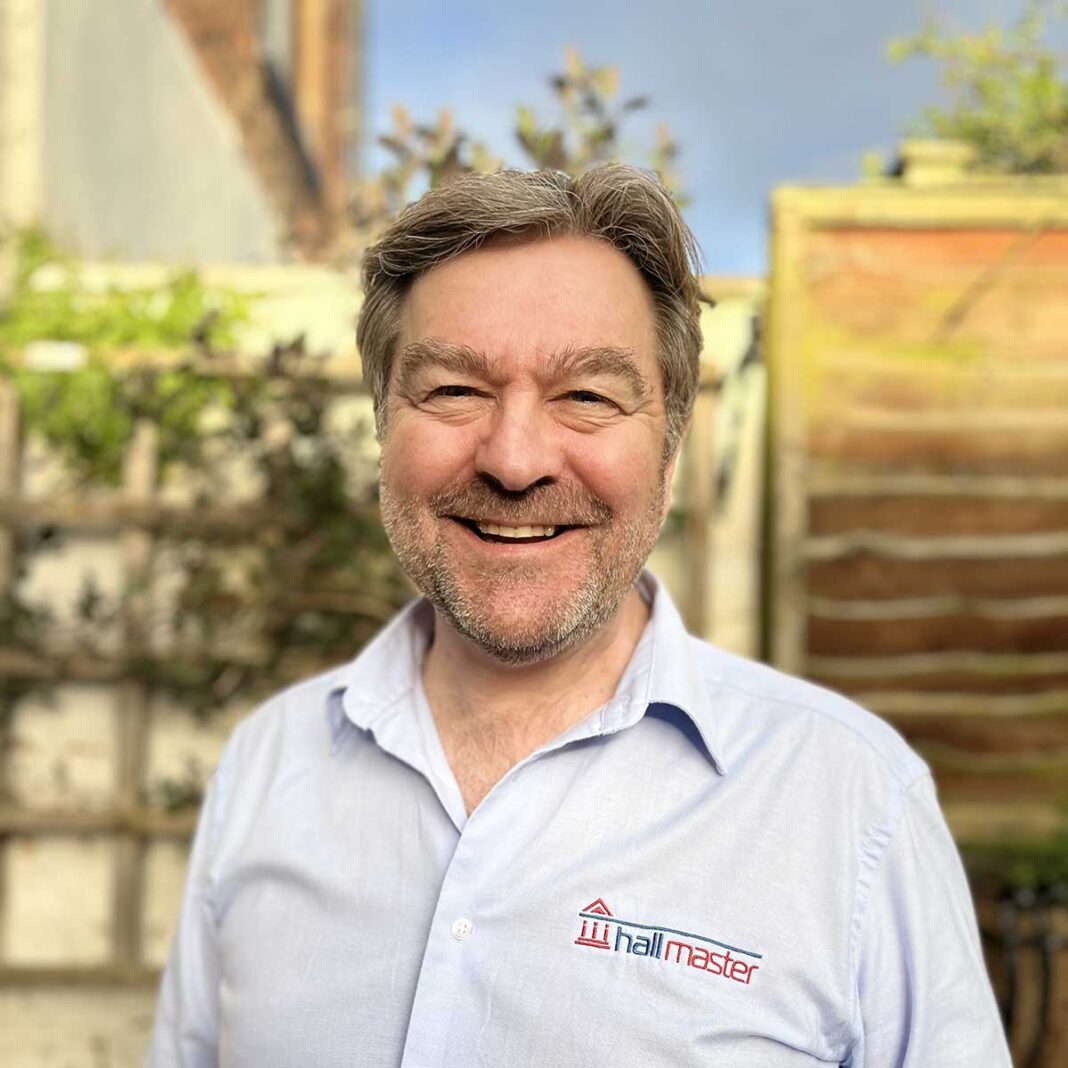 Bernard Hammick on turning a village hall problem into Hallmaster image