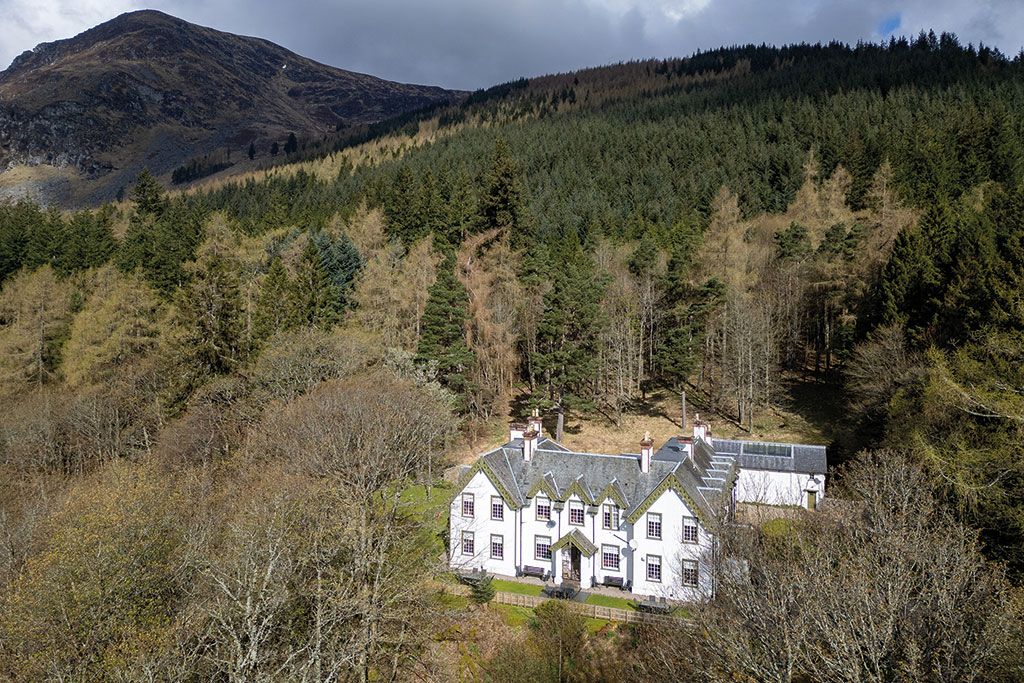 Houses for sale in elevated locations: Glen Doll Lodge, Angus