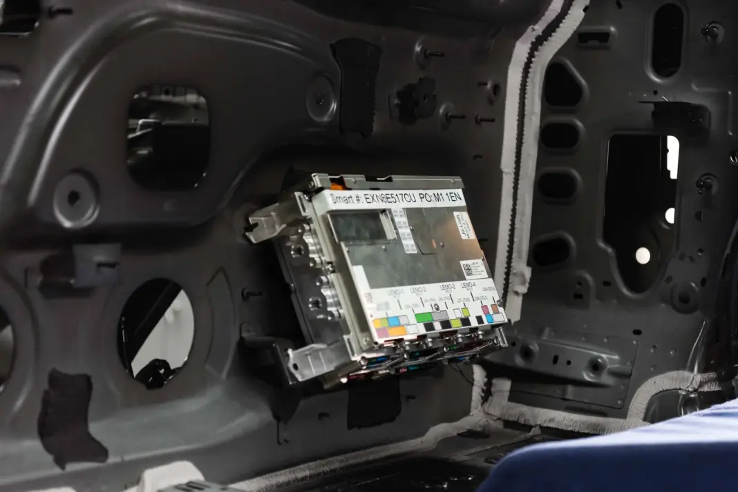 Ccu installed in pre production vehicle 3
