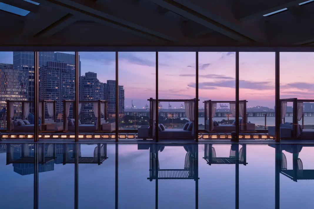 10 Top Hotels in China 2026: Readers’ Choice Awards Conrad shenzhen swimming pool
