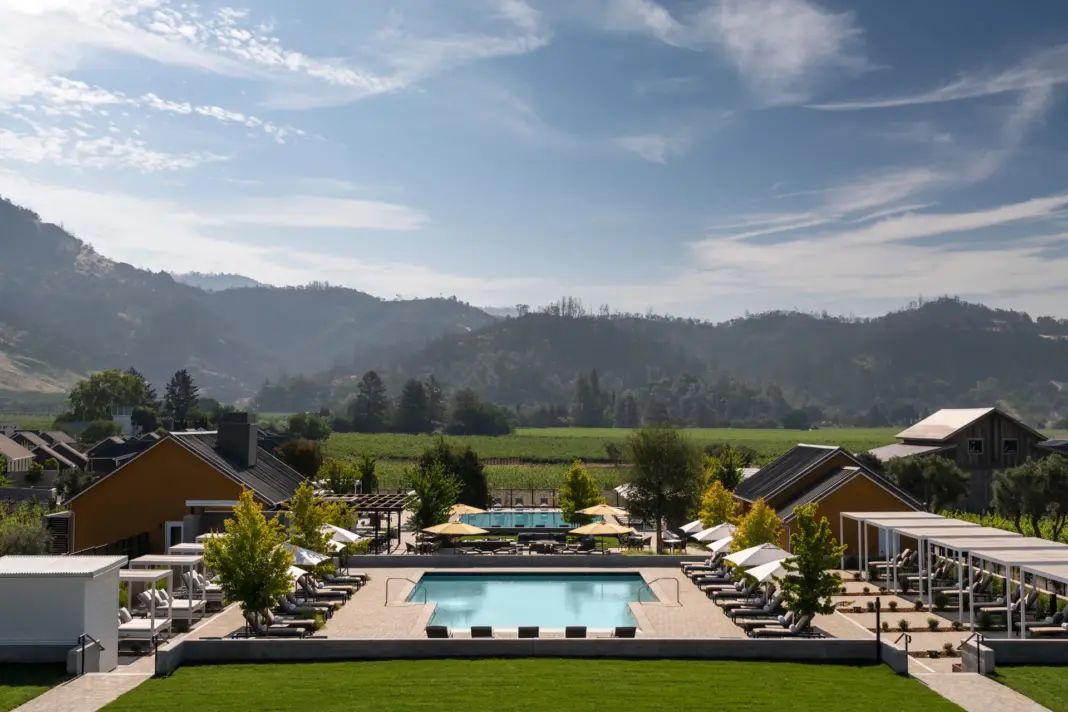 12 Best Northern California Resorts 2026: Readers’ Choice Awards Four seasons resort napa valley view overlooking pools