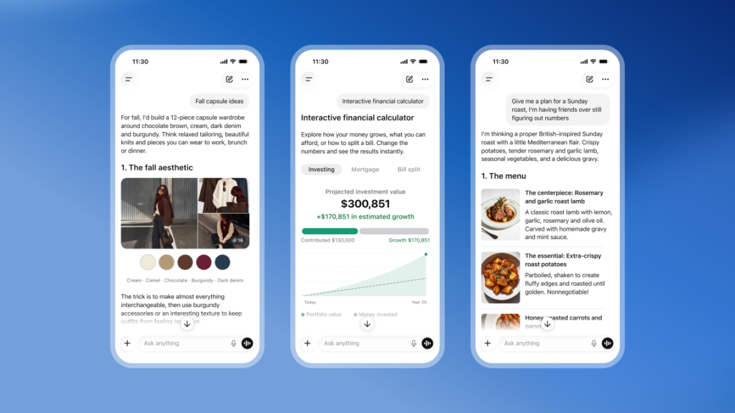 ChatGPT is getting a lot more visual, with the launch of a new interface image