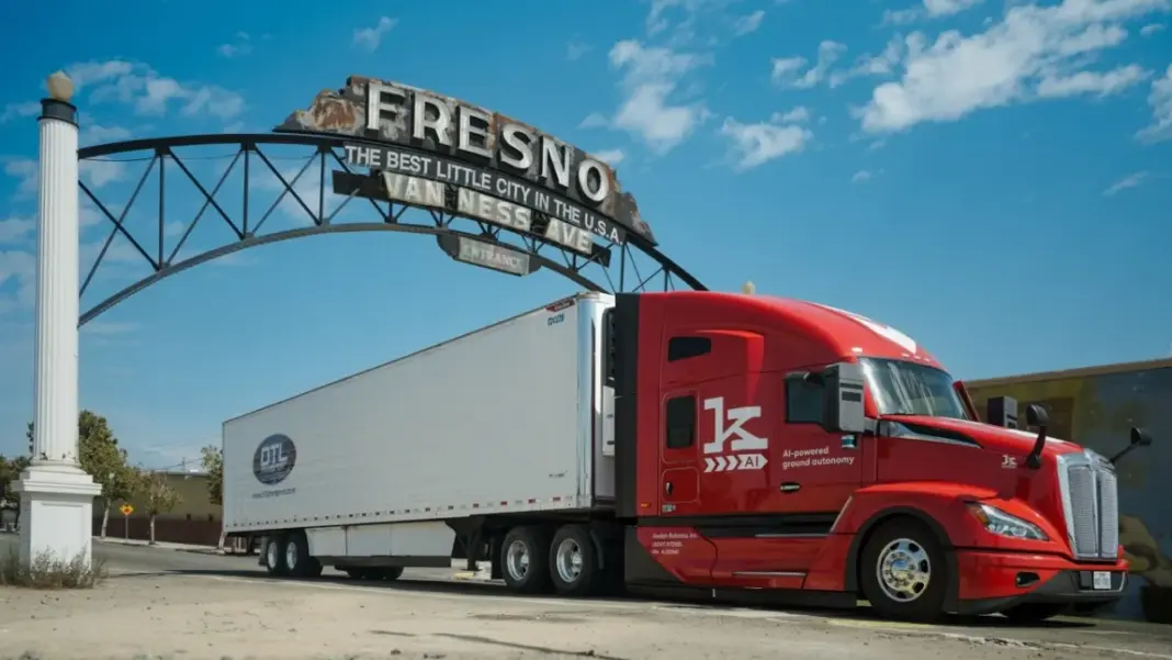 Kodiak lands first commercial deal to supply driverless trucks for public highways image