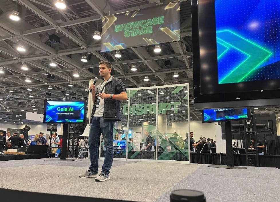 TechCrunch Disrupt Pitch Showcase Stage