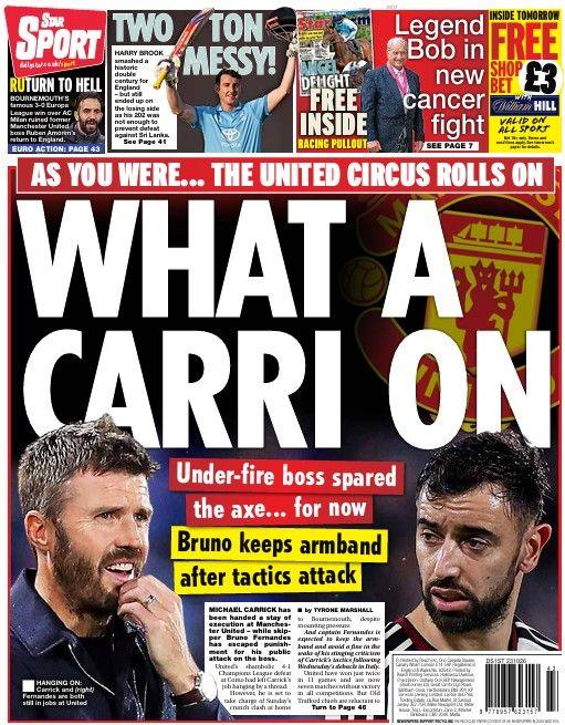 Daily Star back page