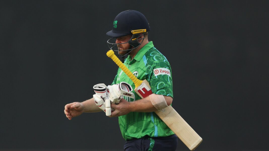 Ireland captain Stirling out of Namibia series Paul Stirling
