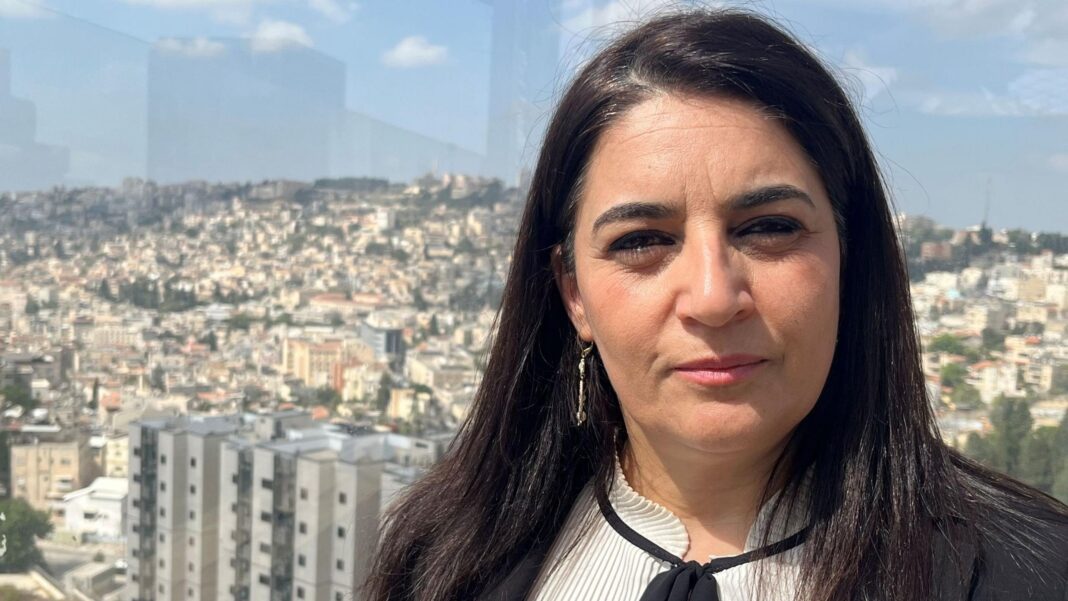 Suha Salman Mousa, executive director of the Mossawa Center