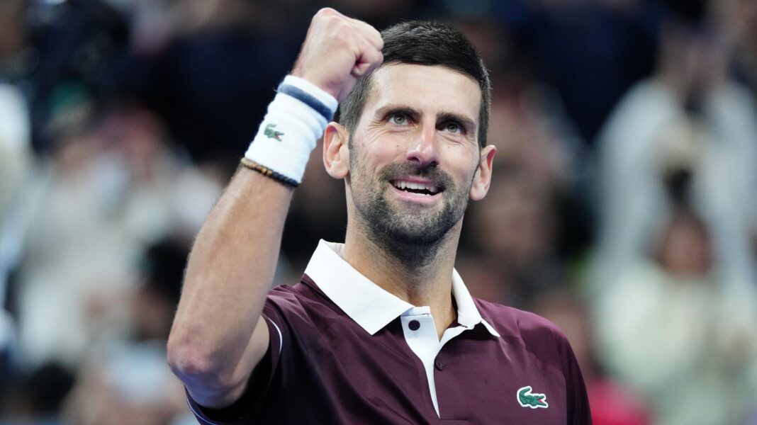 Djokovic wins China Open to claim 102nd career title Novak Djokovic clenches his fist in celebration