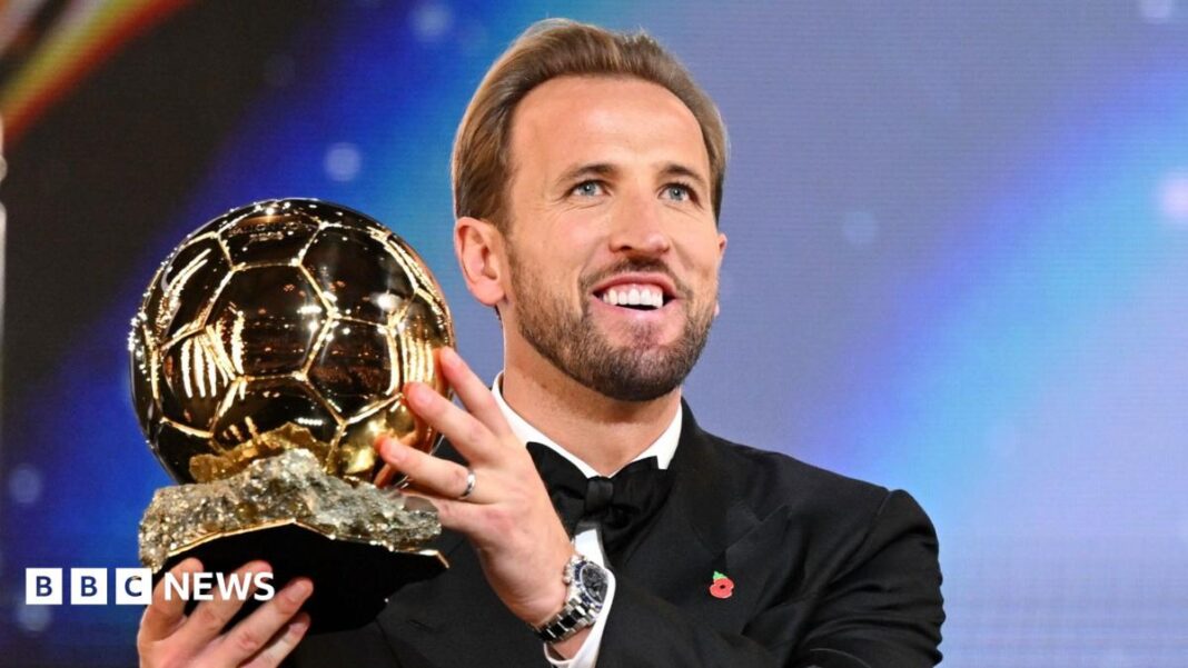 ‘A dream come true’ – Harry Kane on his Ballon d’Or win image