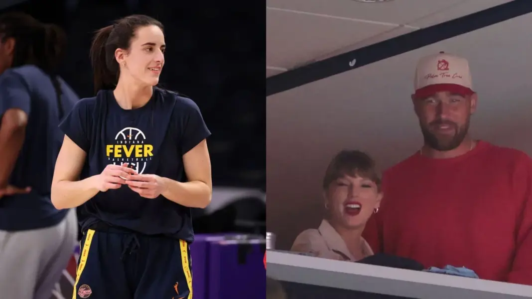 “I’m biased towards the friendship bracelet ones”: Travis Kelce makes feelings known on Caitlin Clark’s new Taylor Swift tribute shoes “I’m biased towards the friendship bracelet ones”: Travis Kelce makes feelings known on Caitlin Clark’s new Taylor Swift tribute shoes
