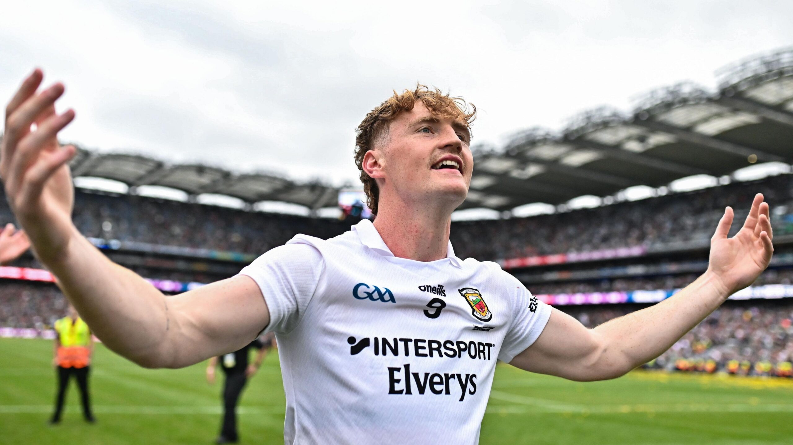 Jack Carney pictured after Mayo's All-Ireland final win over Kerry
