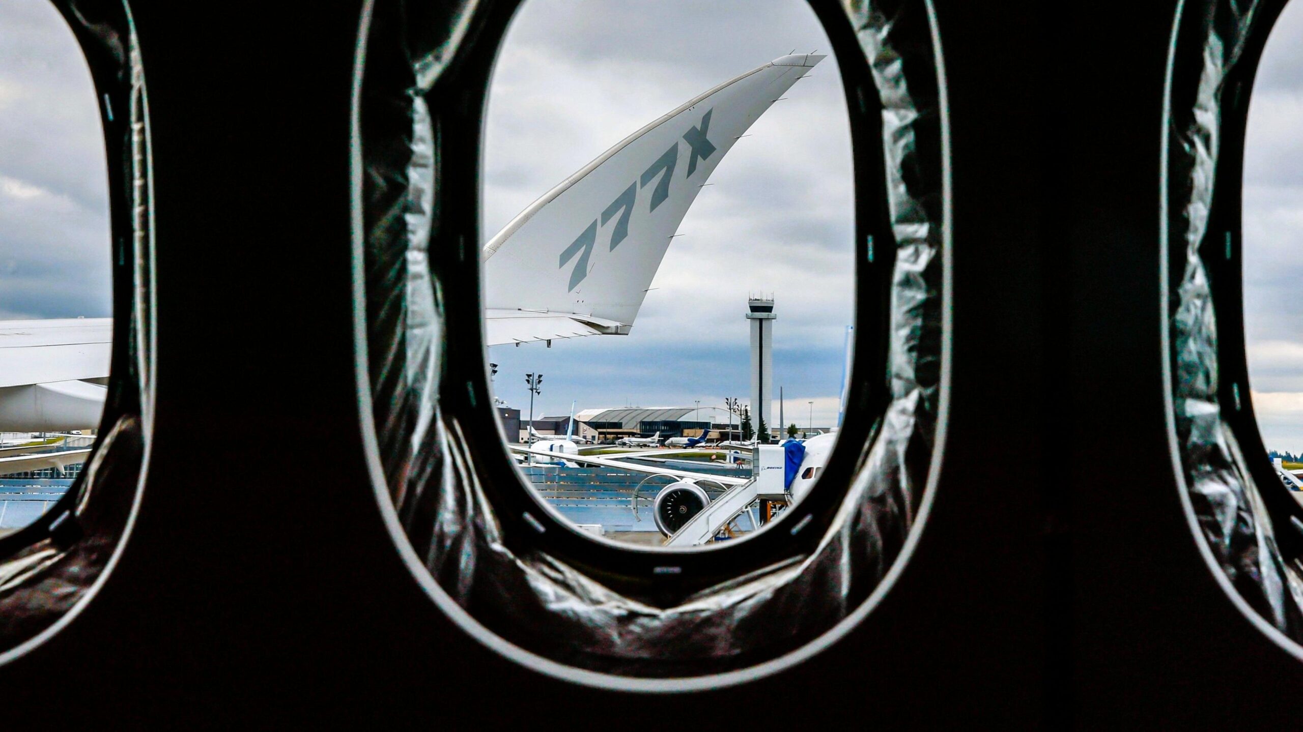 View from a Boeing window