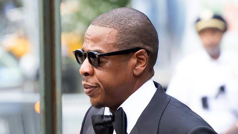 Jay-Z is seen at the premier of "Jay-Z" in 8 on September 13, 2026 in New York City