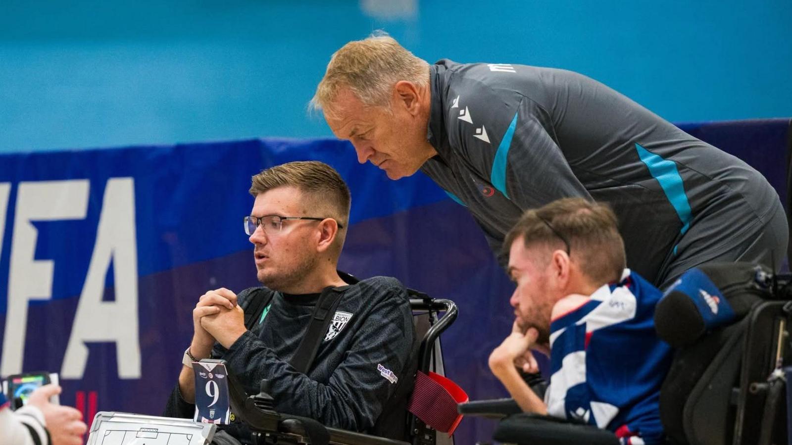Chris and Colin Gordon coaching their club side, West Bromwich Albion, at a WFA Premiership match in Nottingham in September 2026.