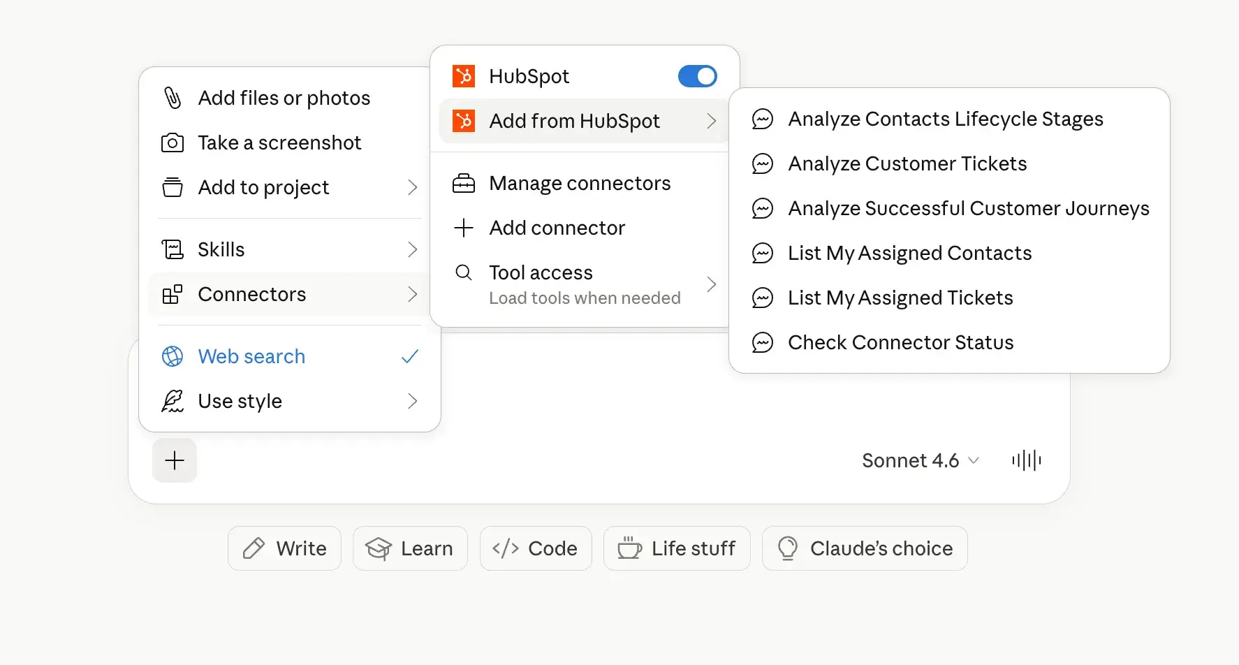 best claude skills, HubSpot Connector for Claude
