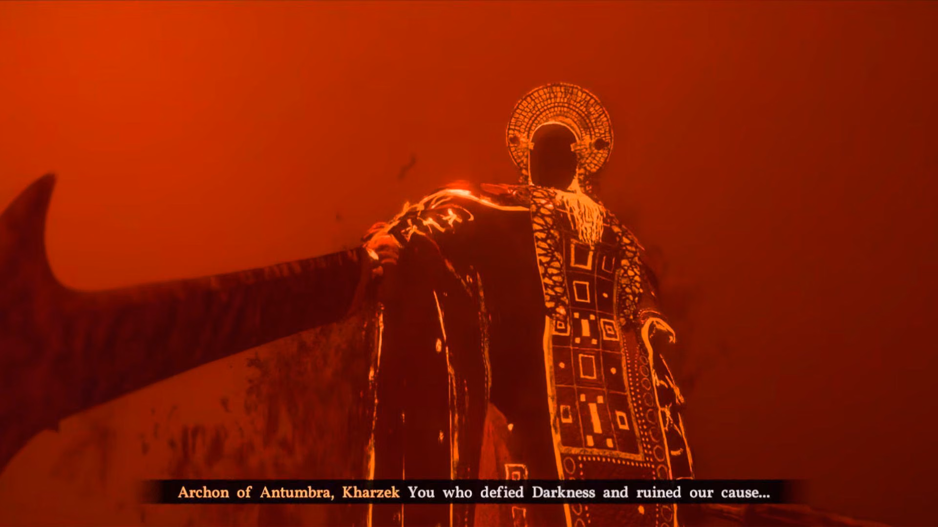 Defeat Kharzek, Archon of the Antumbra to complete the quest (Image via Pearl Abyss || YouTube/@DeltiasGaming)
