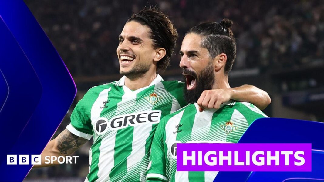 Isco the difference as Betis continue winning start against Feyenoord Isco the difference as Betis continue winning start against Feyenoord