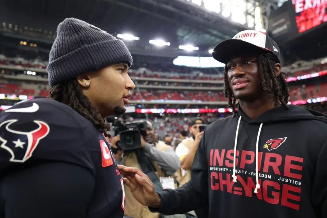 “Might get more targets than Nico due to the power of friendship”: NFL fans react to C. J. Stroud and Marvin Harrison Jr. practicing together “Might get more targets than Nico due to the power of friendship”: NFL fans react to C. J. Stroud and Marvin Harrison Jr. practicing together