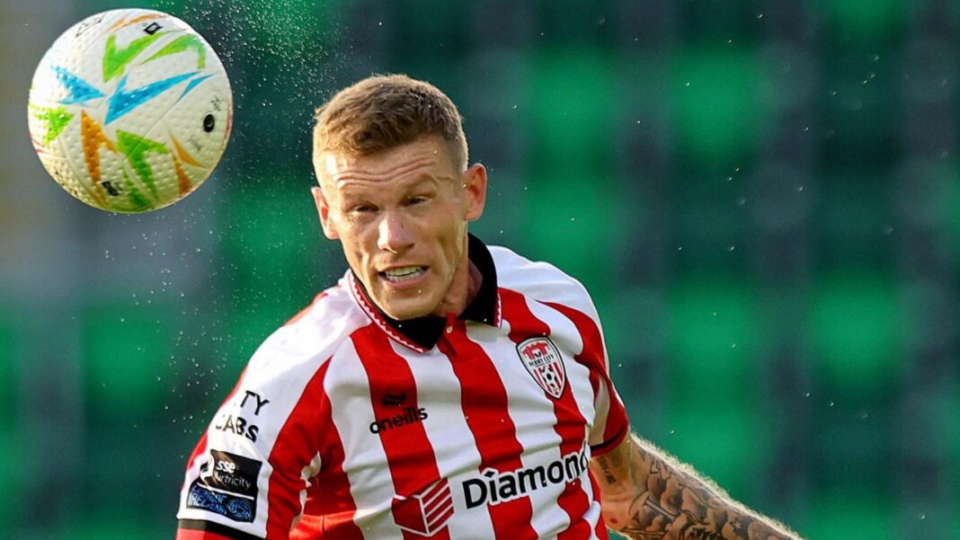 ‘I will decide when I retire’ – McClean hits out at Derry City treatment James McClean