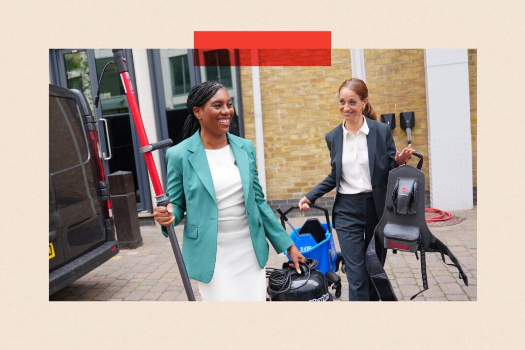 Kemi Badenoch and Helen Whately
