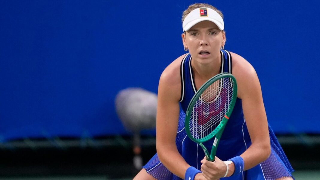 New British number one Boulter loses Japan semi-final Katie Boulter playing at the Japan Open