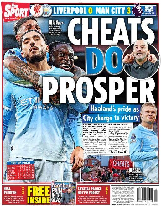 Daily Star back page