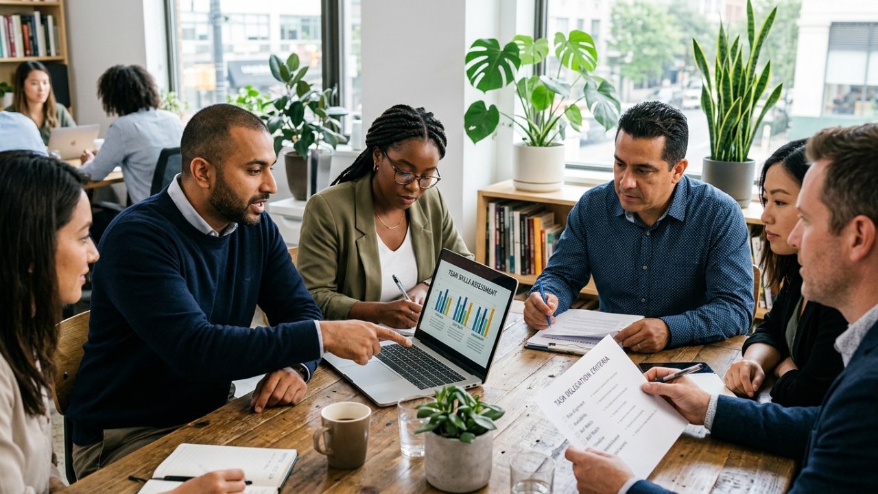 Choosing the Right Team Members for Delegation