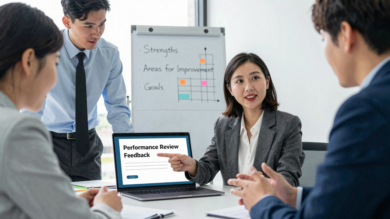 Crafting Effective Responses to Performance Review Questions