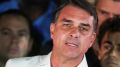 Defeated presidential candidate Flávio Bolsonaro arrives in US after Brazil cancels his passports Defeated presidential candidate Flávio Bolsonaro arrives in US after Brazil cancels his passports