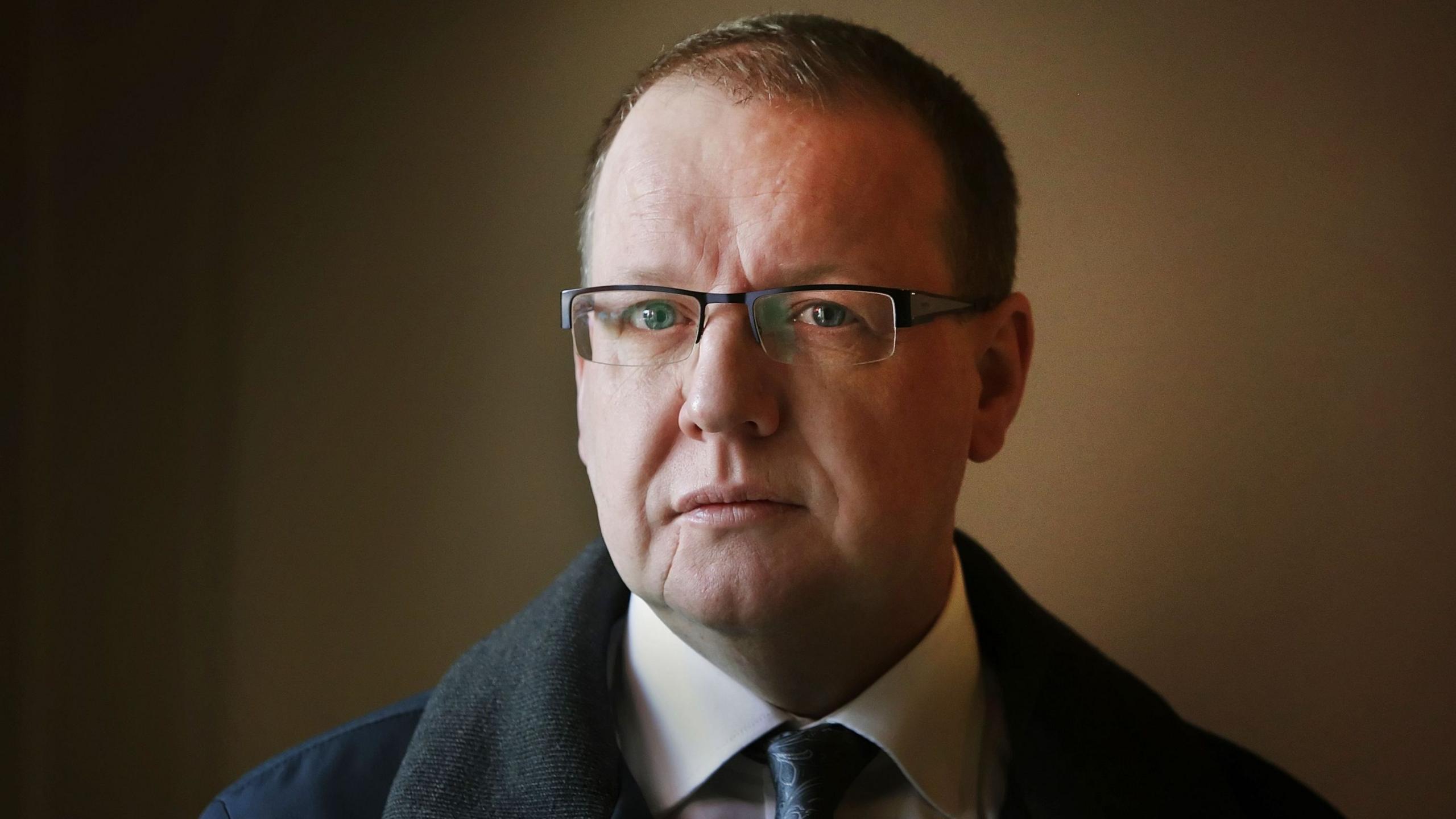 Paul Ferris promotes The Wee Man at Blythswood Square Hotel in Glasgow