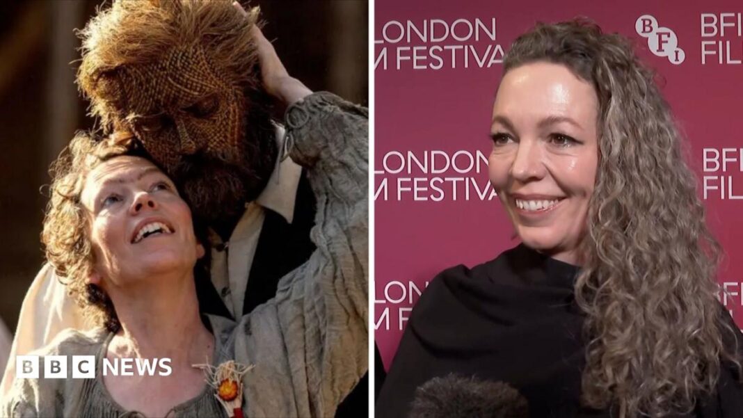 Watch: ‘This has never happened before!’ Olivia Colman on viral Wicker memes image