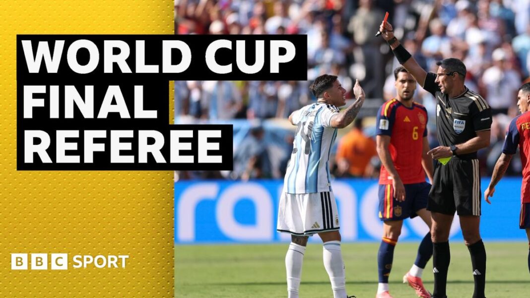 What’s it like to be the World Cup final referee? What’s it like to be the World Cup final referee?