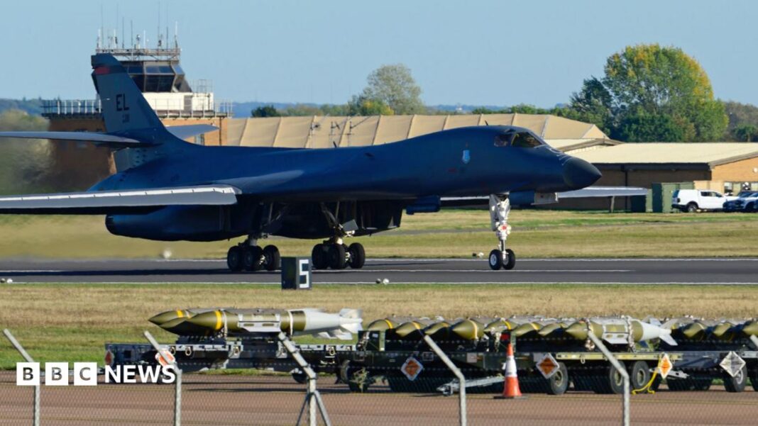 US removes all bombers from RAF Fairford base US removes all bombers from RAF Fairford base